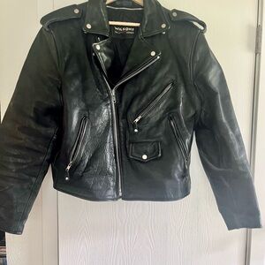 Wilson’s Men's Black Leather Jacket